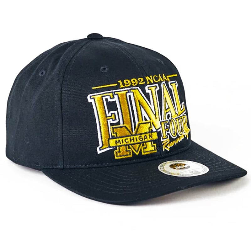Michigan Wolverines NCAA Final Four Pre-Curved Snapback Hat - Black