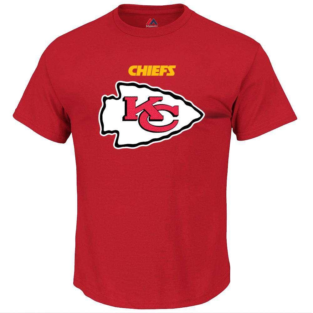 Kansas City Chiefs Majestic NFL Critical Victory T-Shirt - Red