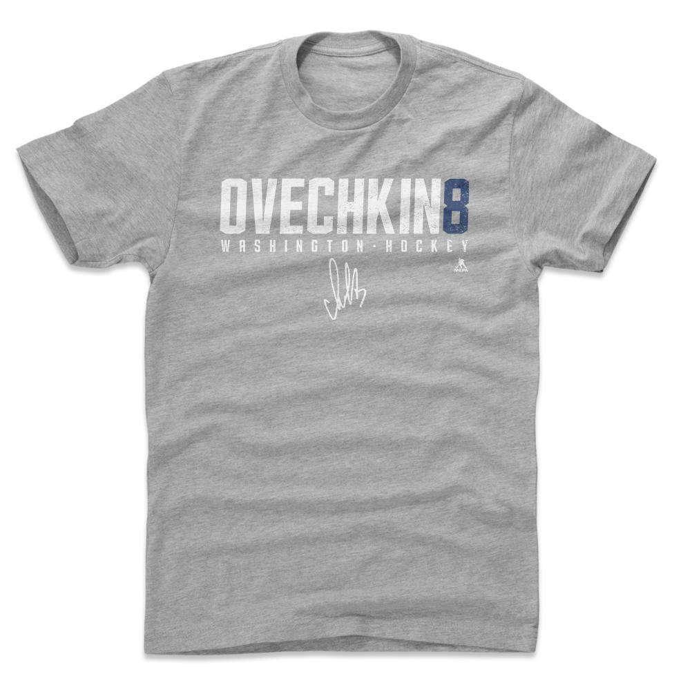 Alex Ovechkin Washington Capitals 500 Level NHL Name T-Shirt - Grey