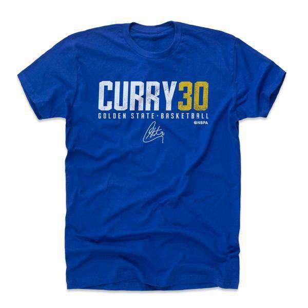 Steph Curry Golden State Warriors 500 Level NBA Curry 30 T-Shirt - Blue