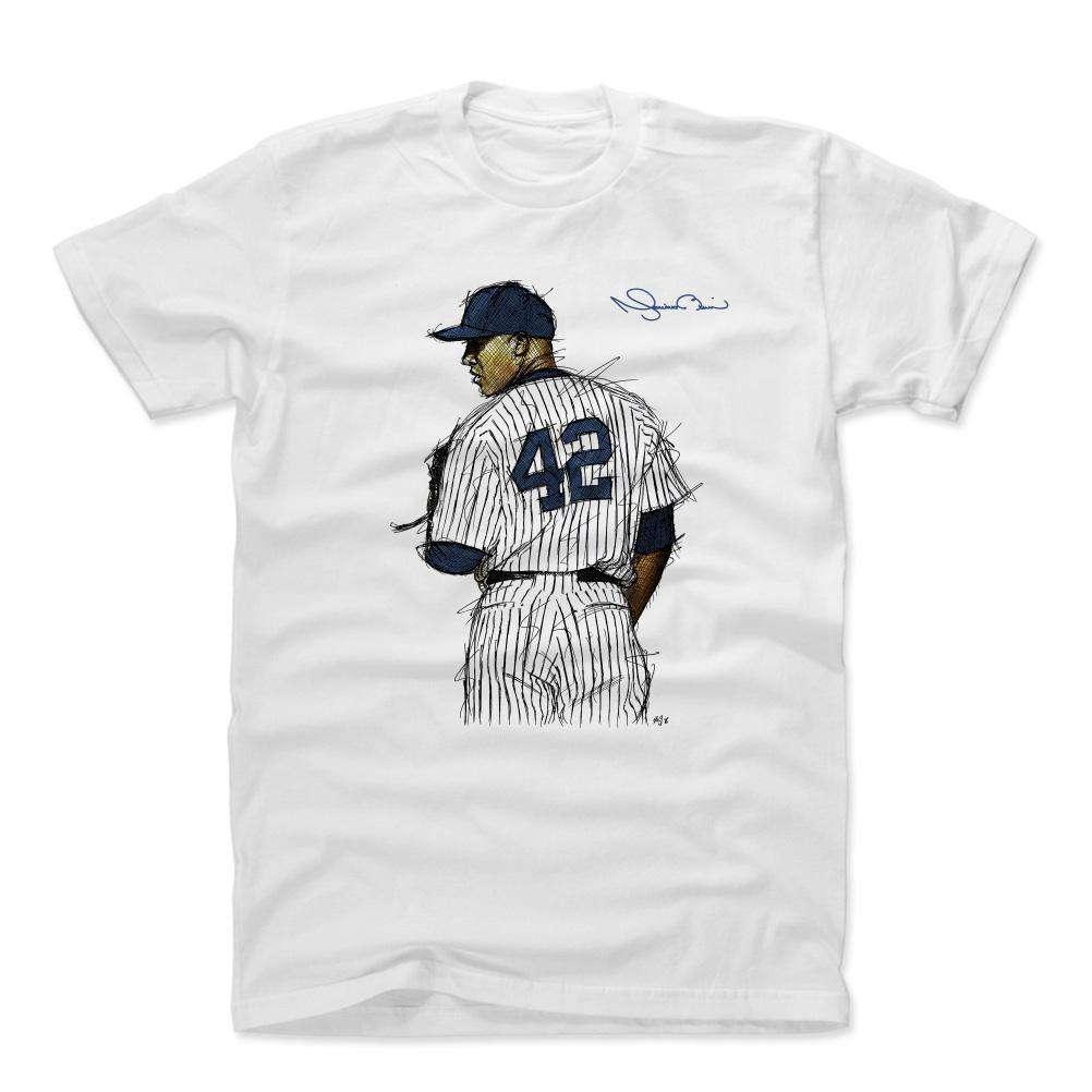 Mariano Rivera Shirt New York Yankees 500 Level MLB T-Shirt - White
