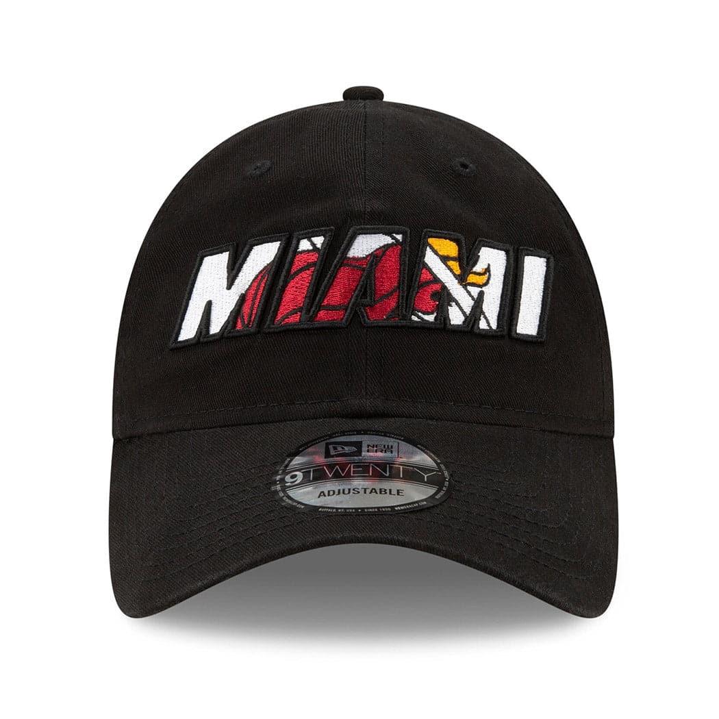 Miami Heat New Era NBA 2021 Draft 9TWENTY Strapback Hat - Black