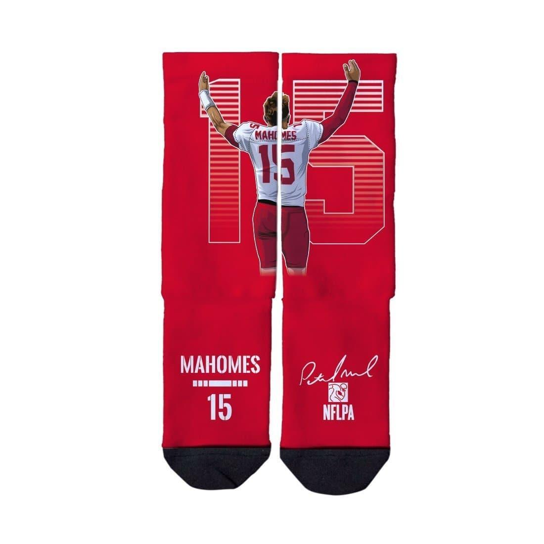 Patrick Mahomes Kansas City Chiefs Strideline NFL Celebration Classic Crew Socks - Red