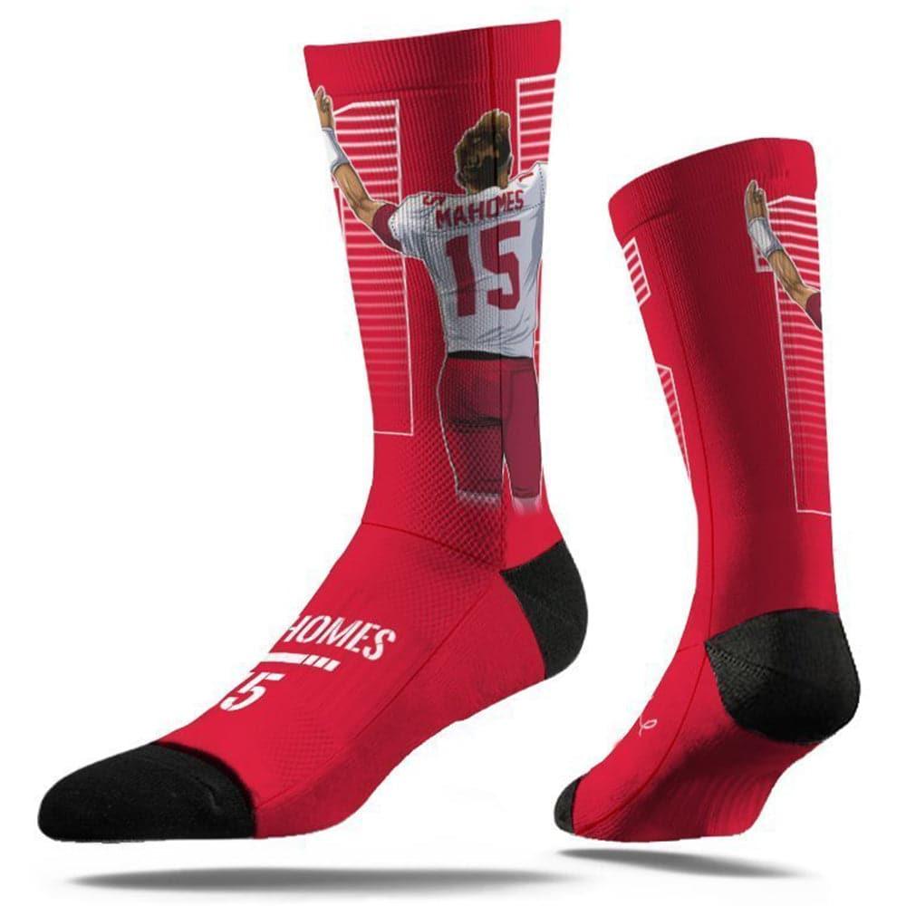 Patrick Mahomes Kansas City Chiefs Strideline NFL Celebration Classic Crew Socks - Red
