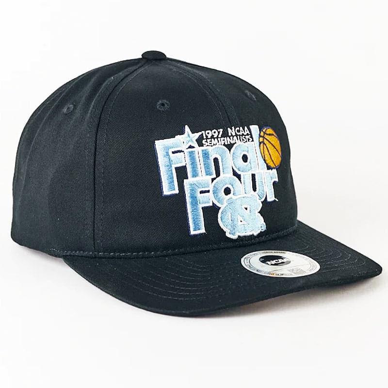 North Carolina Tar Heels NCAA Final Four Pre-Curved Snapback Hat - Black