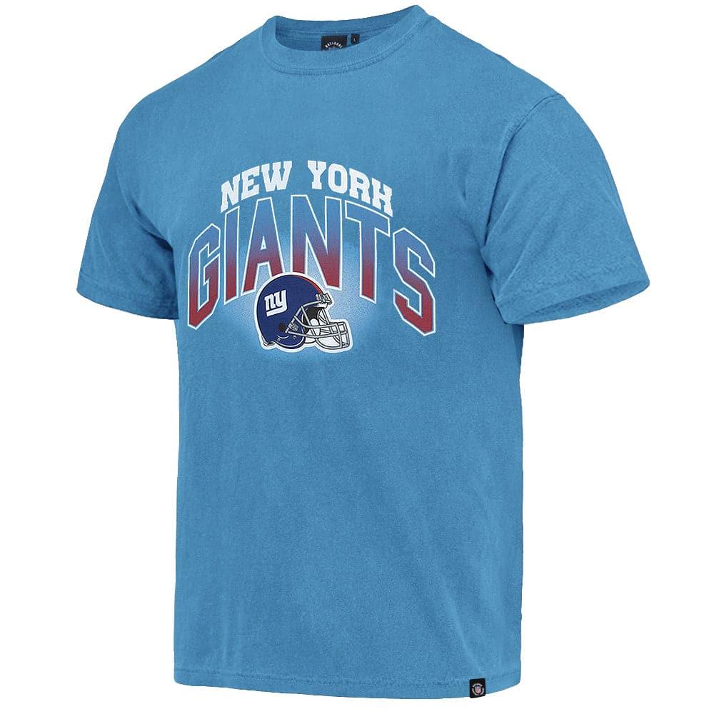 New York Giants Majestic NFL Sport Arch Vintage T-Shirt - Blue