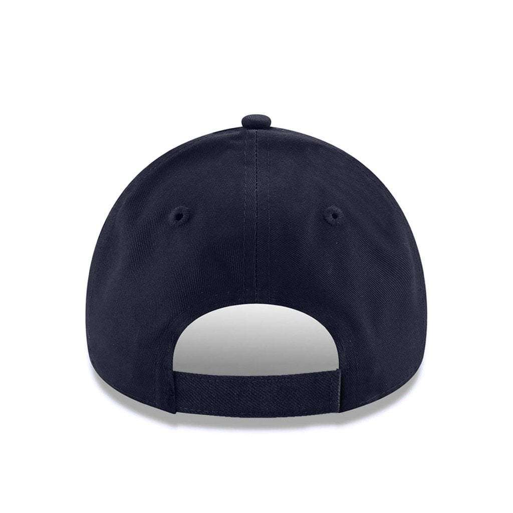 Youths Los Angeles Dodgers New Era MLB Silver Logo 9FORTY Curve Hat - Navy