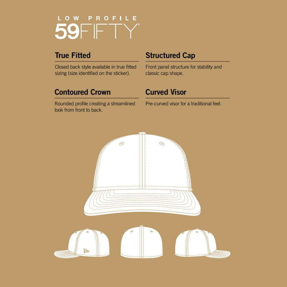 New York Mets New Era MLB AC On-Field Game Low Profile 59FIFTY Fitted Hat - Blue