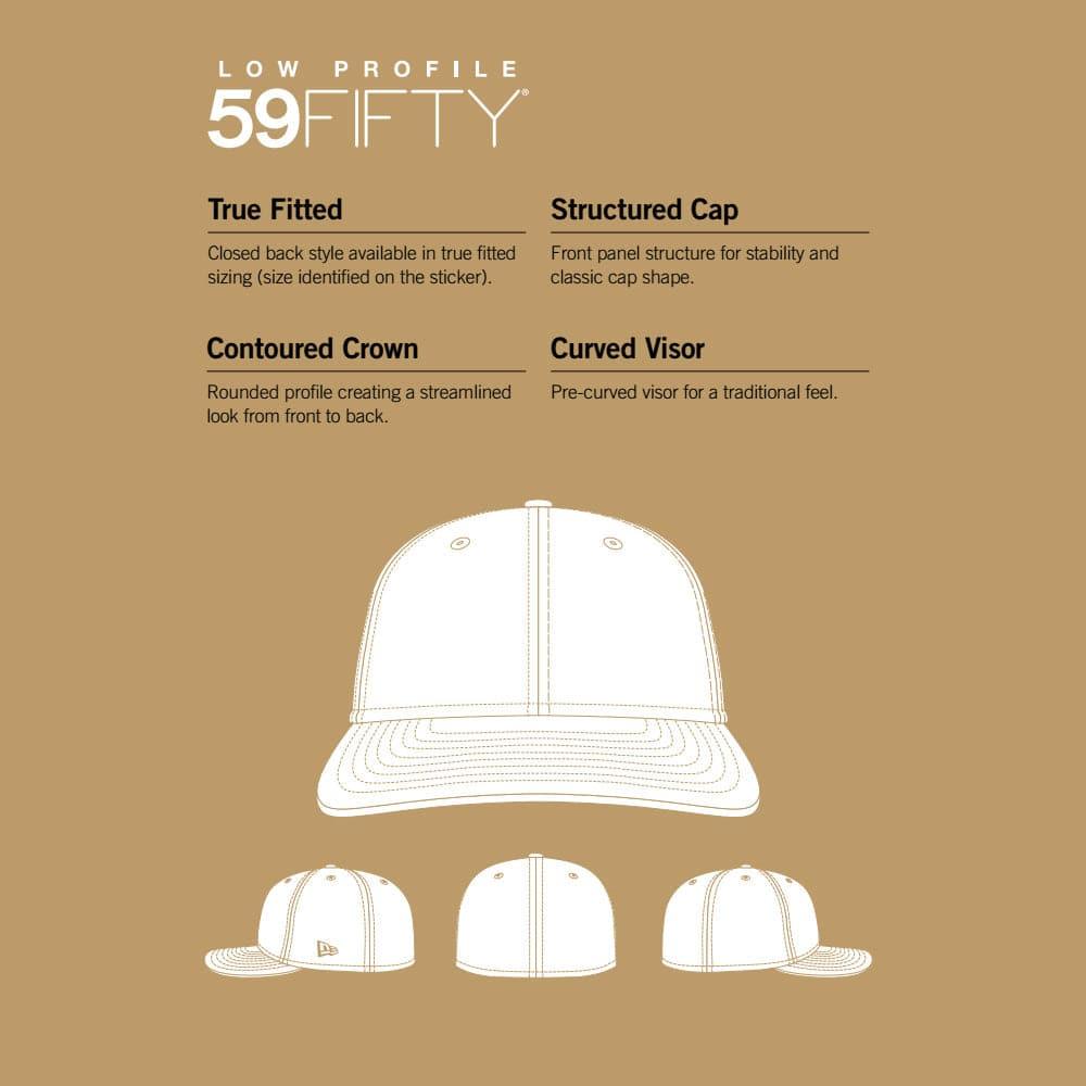 Los Angeles Dodgers New Era MLB AC On-Field Game Low Profile 59FIFTY Fitted Hat - Blue