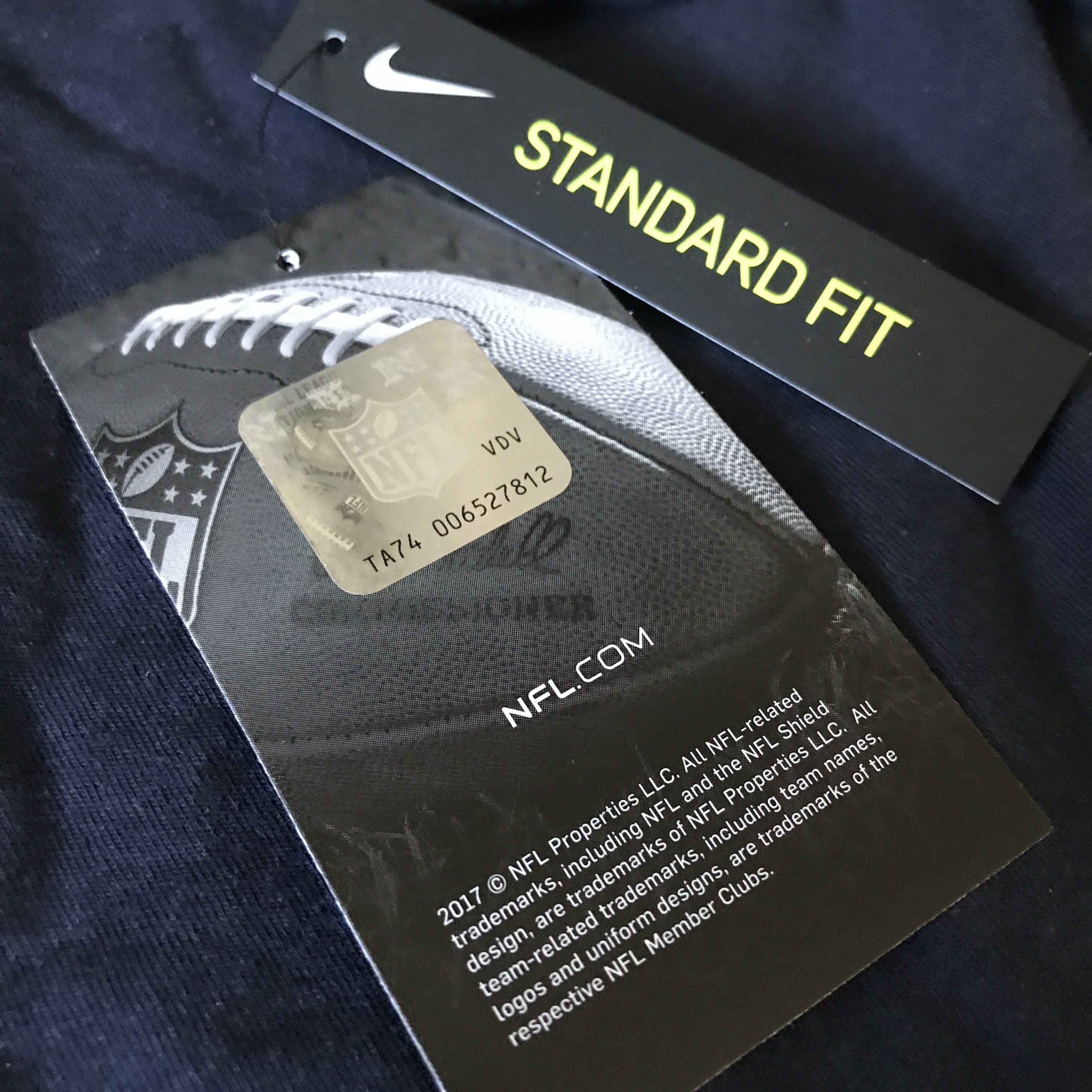Dallas Cowboys Nike NFL Wordmark Essential T-Shirt - Navy