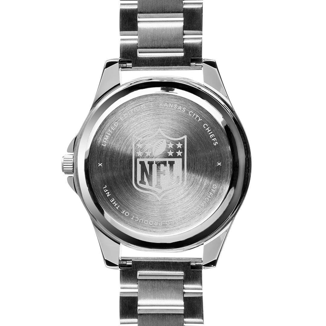 Kansas City Chiefs Uncle Jack NFL Team Unisex Watch - Silver