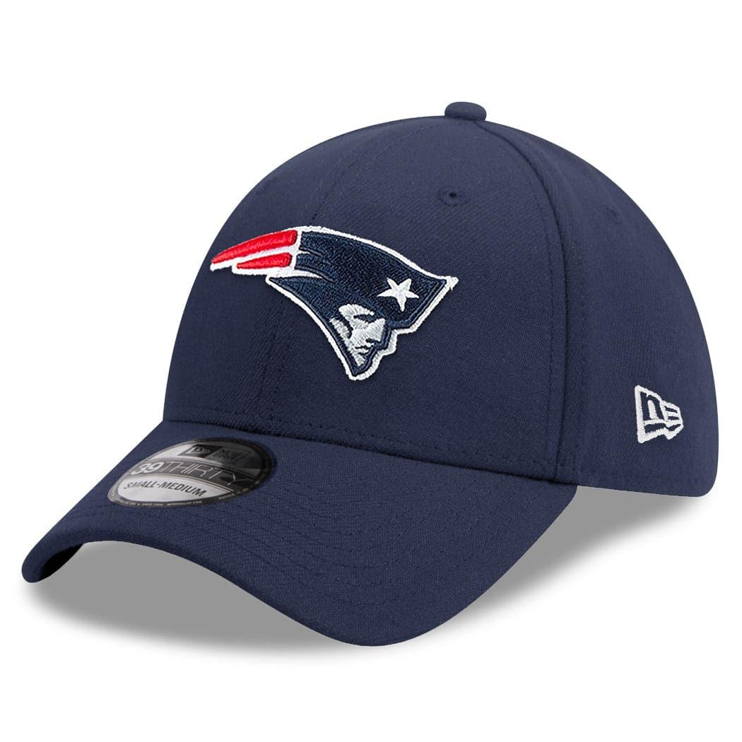 New England Patriots New Era NFL Team 39THIRTY Stretch-Fit Hat - Navy
