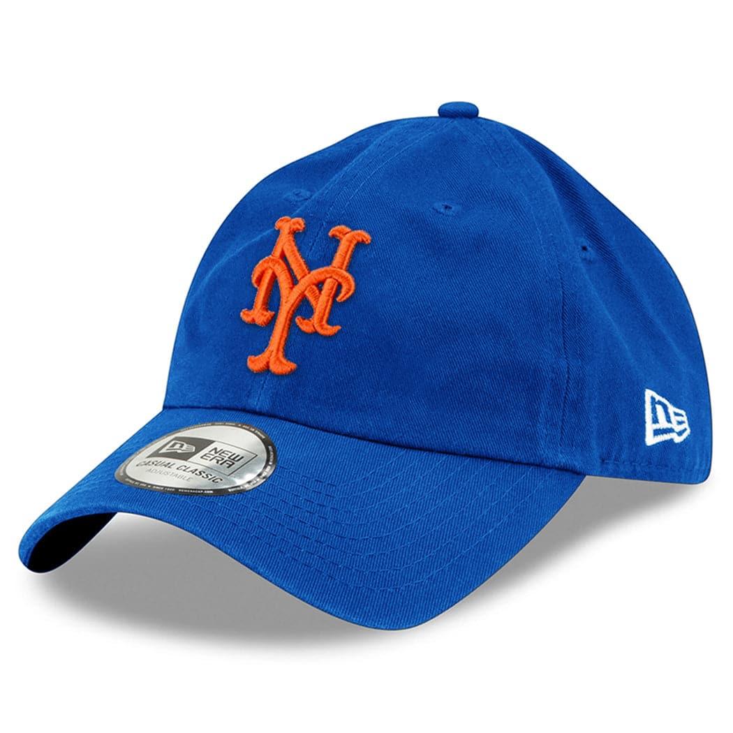 New York Mets New Era MLB Team Casual Classic Curve Hat - Blue