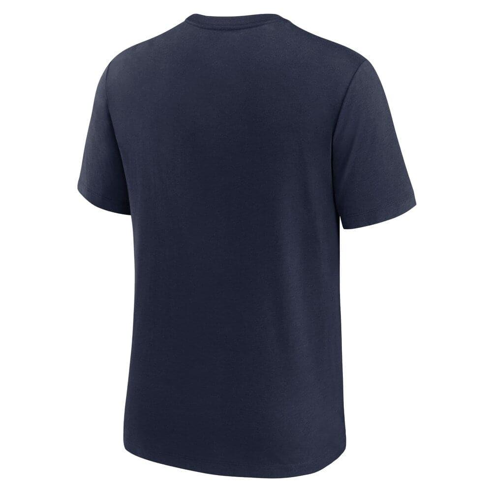 New York Giants Nike NFL Historic Logo Tri-Blend T-Shirt - Navy