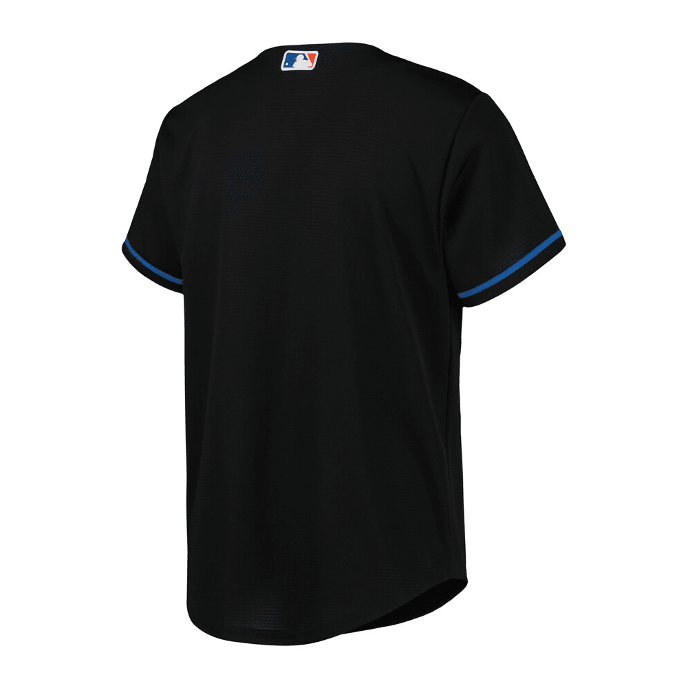 Youths New York Mets Nike MLB Alt Replica Jersey - Black