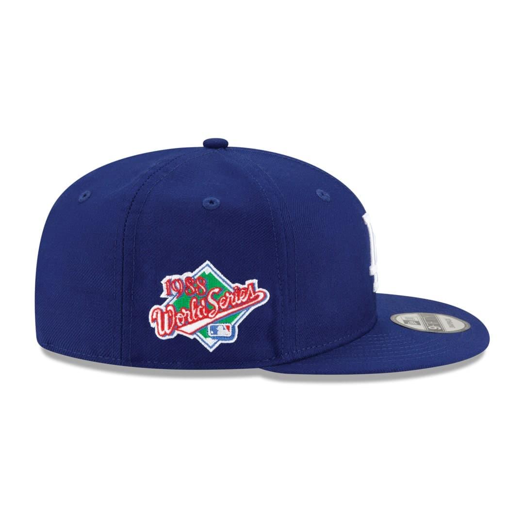 Los Angeles Dodgers New Era MLB 88 World Series Patch 9FIFTY Snapback Hat - Blue