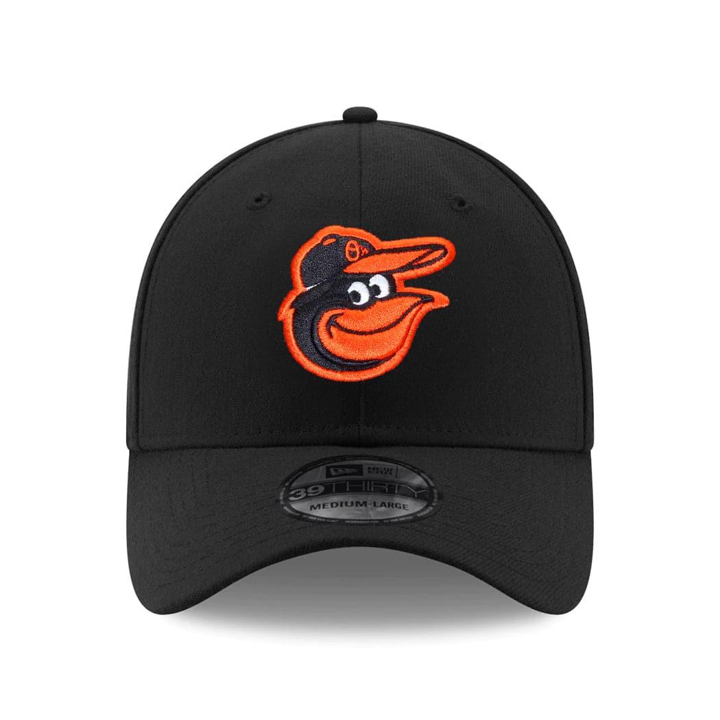Baltimore Orioles New Era MLB Team 39THIRTY Stretch-Fit Hat - Black