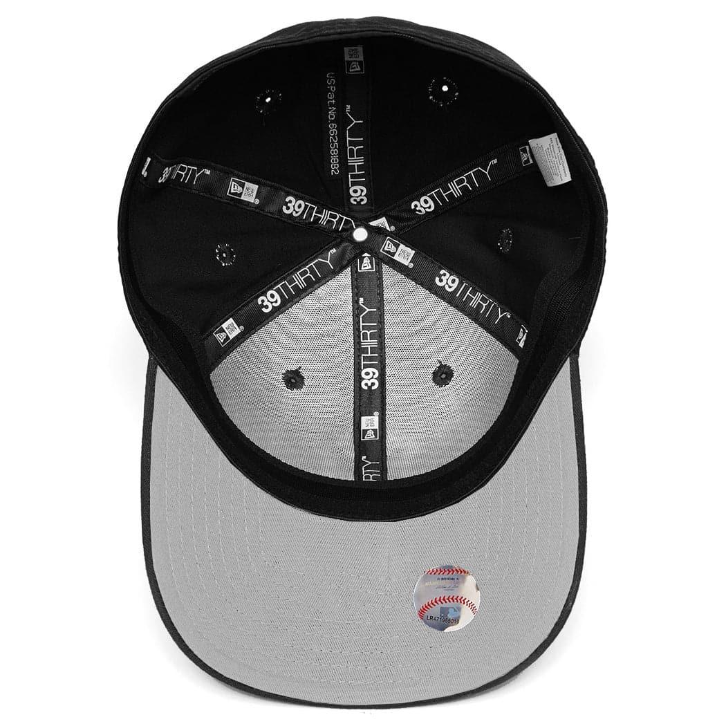 Boston Red Sox New Era MLB Gold Special 39THIRTY Curve Hat - Black