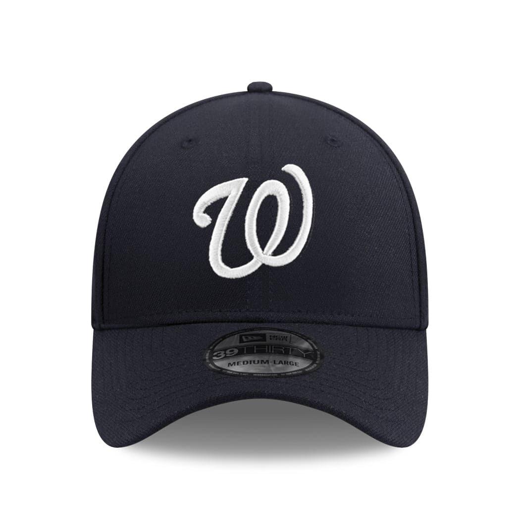 Washington Nationals New Era MLB Team Classic 39THIRTY Curve Hat - Navy