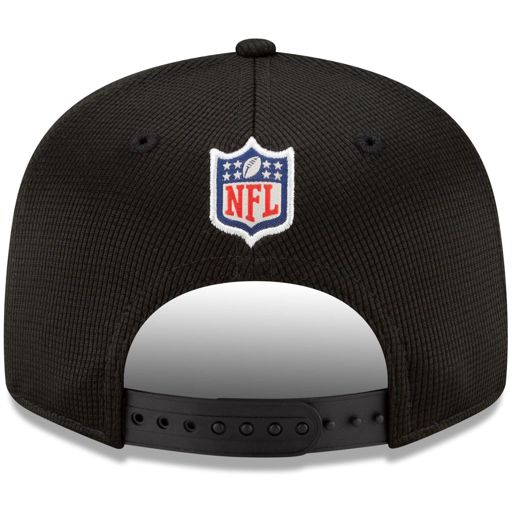 New York Jets New Era NFL 2021 Sideline Home 9FIFTY Snapback Hat - Black