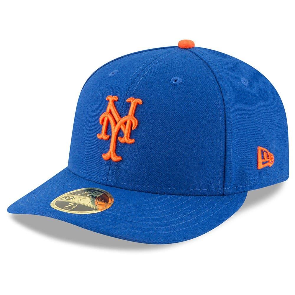New York Mets New Era MLB AC On-Field Game Low Profile 59FIFTY Fitted Hat - Blue