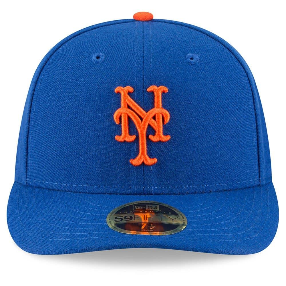 New York Mets New Era MLB AC On-Field Game Low Profile 59FIFTY Fitted Hat - Blue