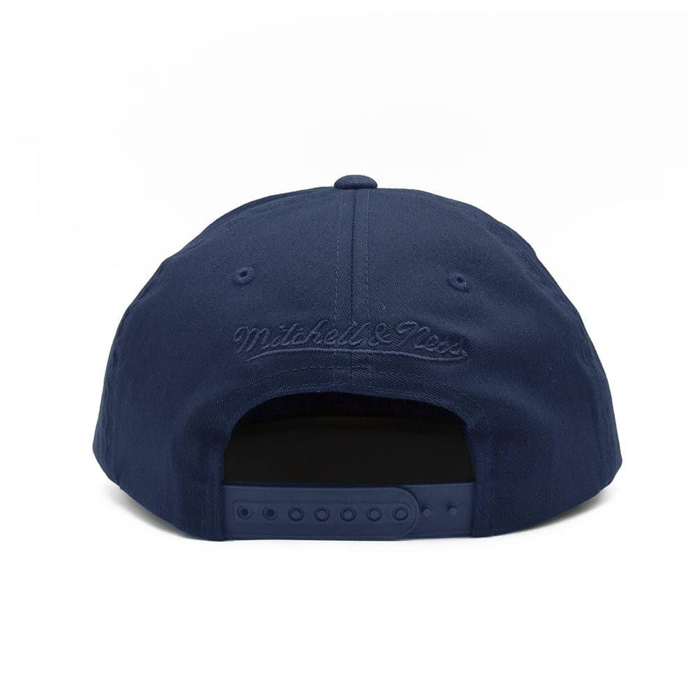Denver Nuggets Mitchell & Ness NBA Logo Deadstock Snapback Hat - Navy