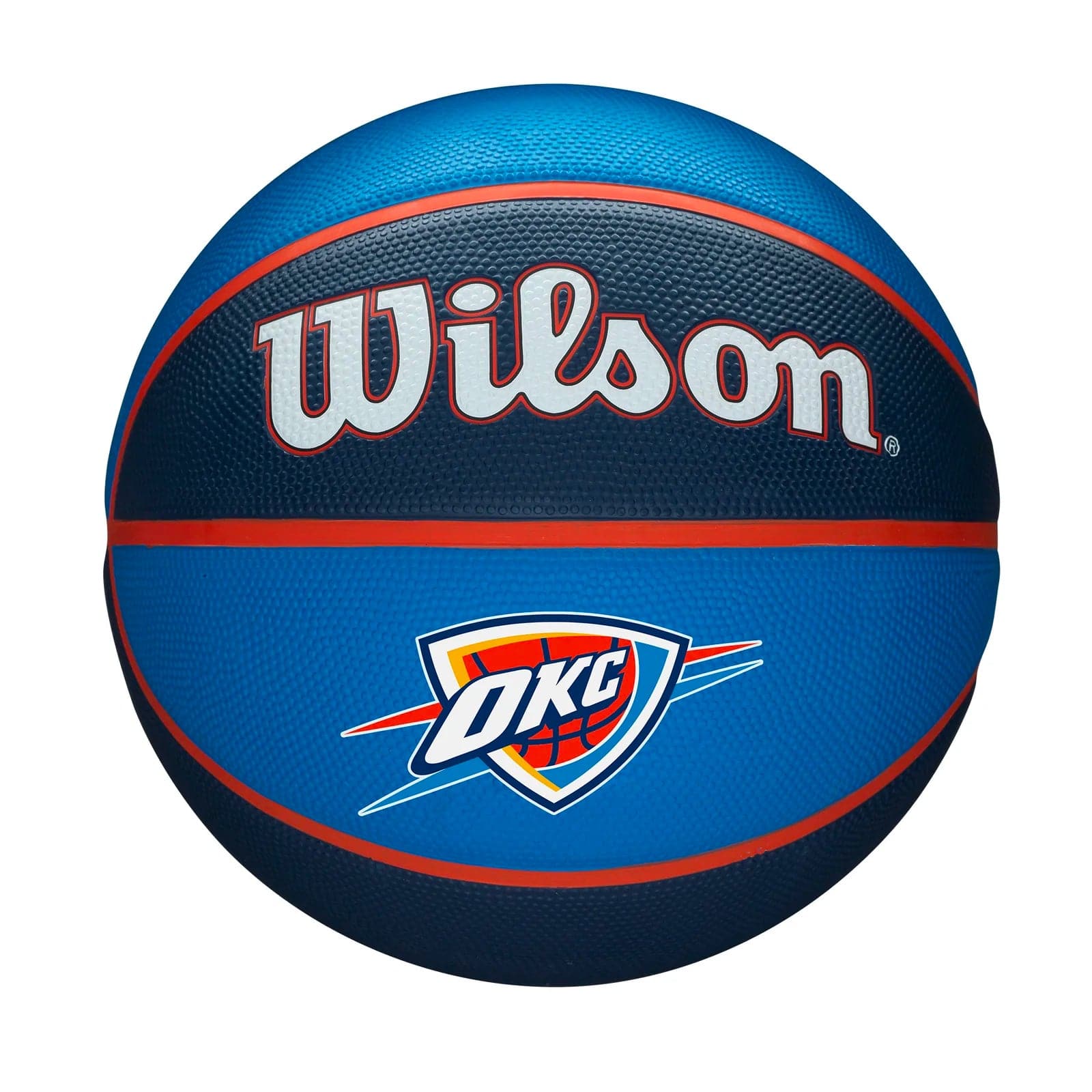 Oklahoma City Thunder Wilson NBA Team Tribute Outdoor Basketball