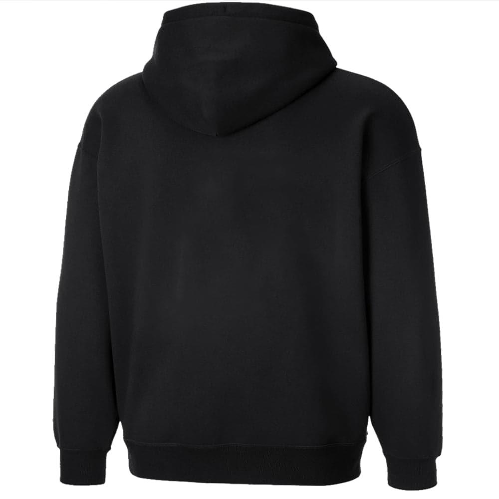 Boston Bruins NHL Applique Logo Oversized Hoodie Jumper - Black