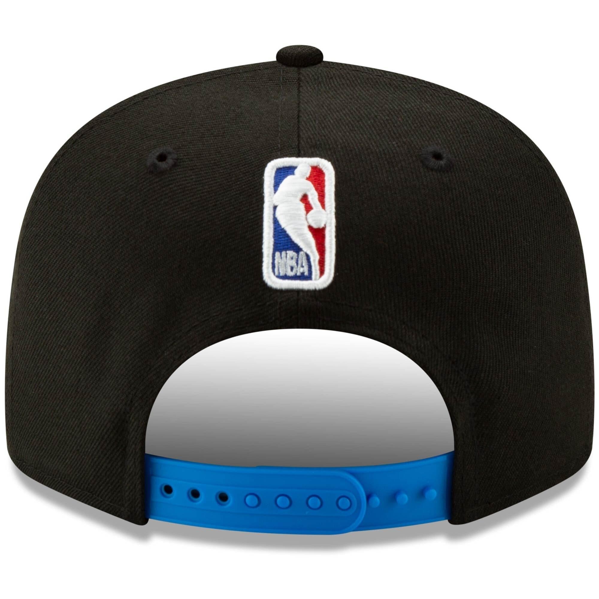 Oklahoma City Thunder New Era NBA 2020 Back Half 9FIFTY Snapback Hat - Black