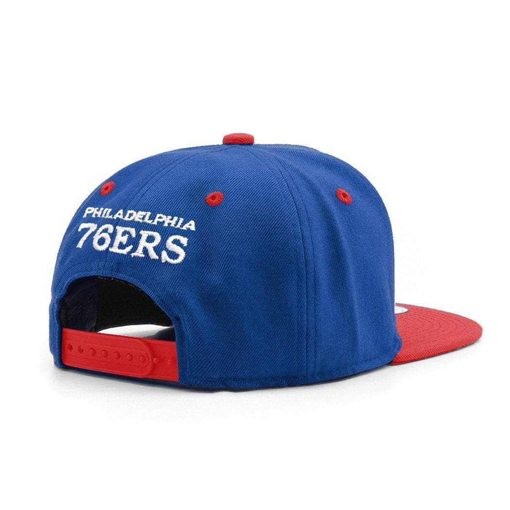 Kids Philadelphia 76ers Outerstuff NBA 2 Tone Snapback Hat - Blue