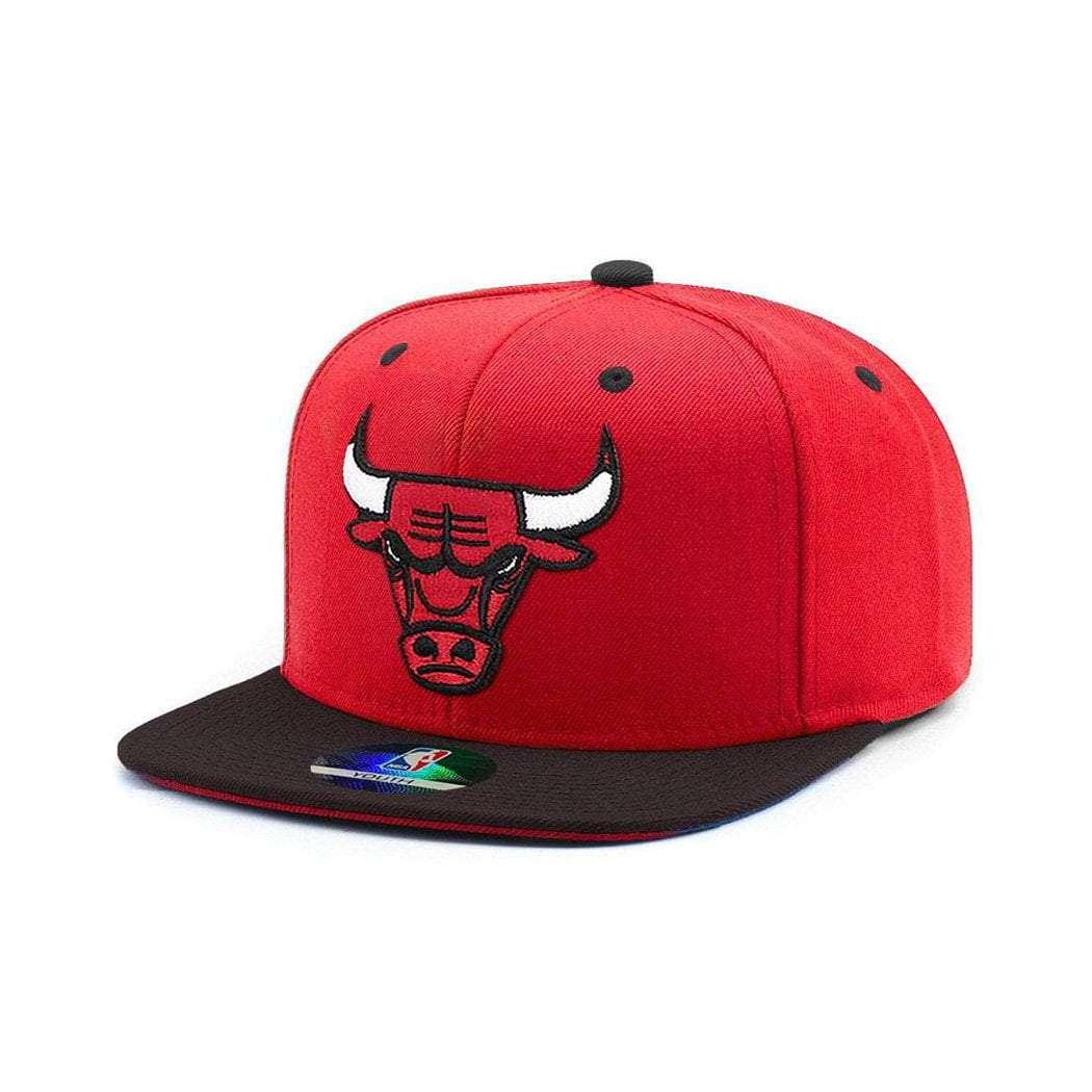 Kids Chicago Bulls Outerstuff NBA 2 Tone Snapback Hat - Red
