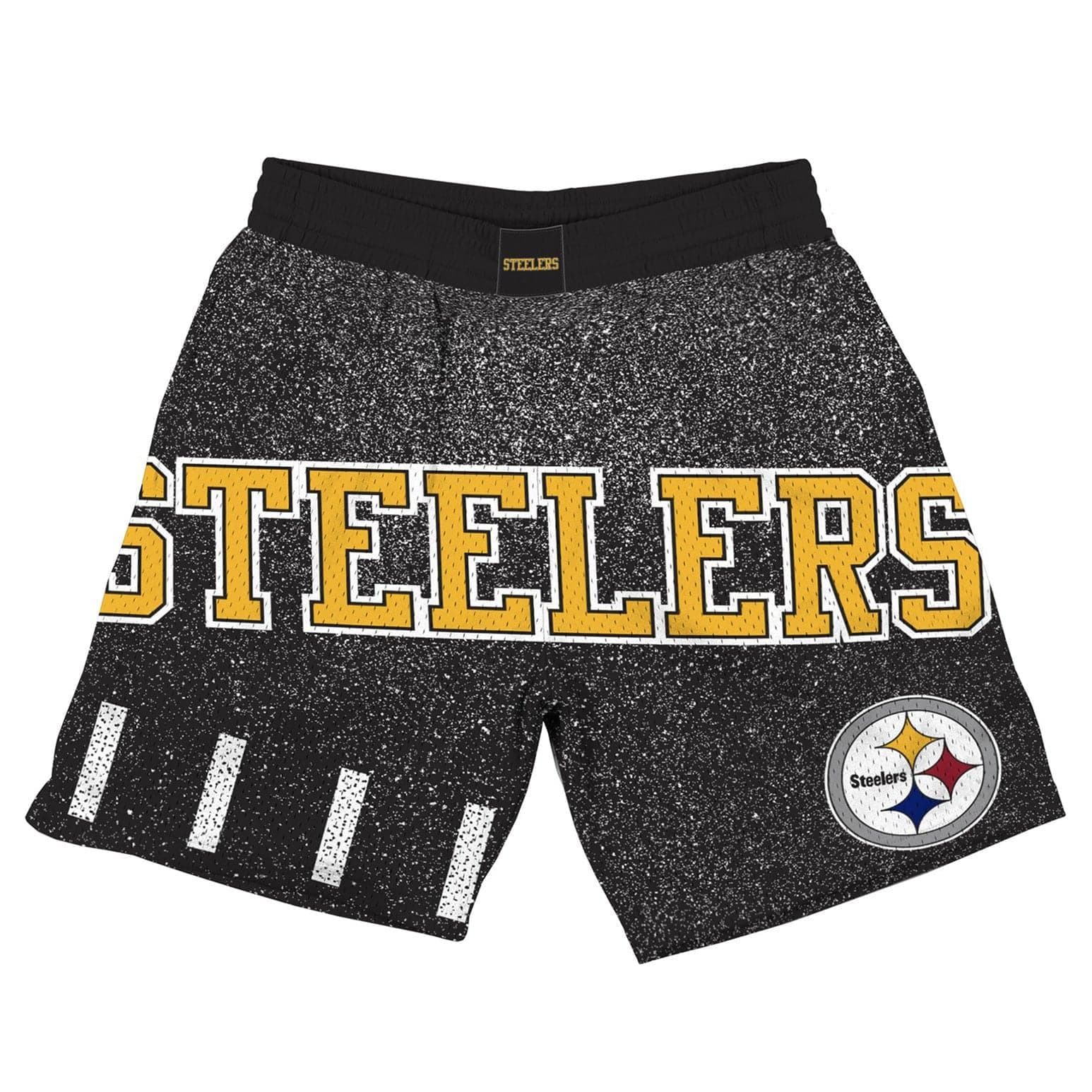 Pittsburgh Steelers Mitchell & Ness NFL Jumbotron Subliminated Shorts