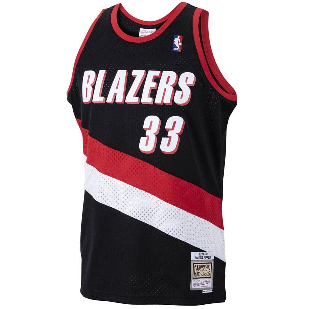 Scottie Pippen Portland Trail Blazers Mitchell & Ness NBA 99-00 Swingman Jersey - Black