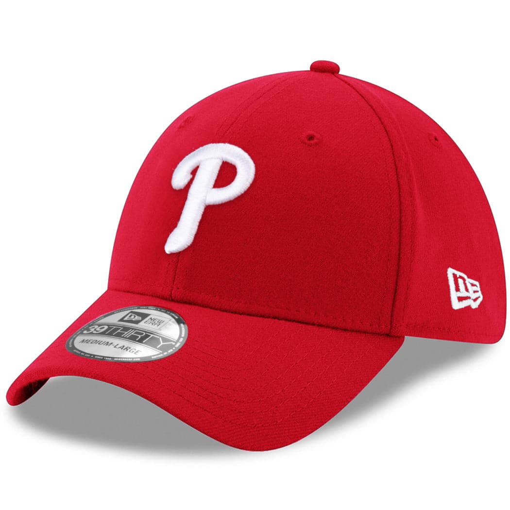 Philadelphia Phillies New Era MLB Team 39THIRTY Stretch-Fit Hat - Red