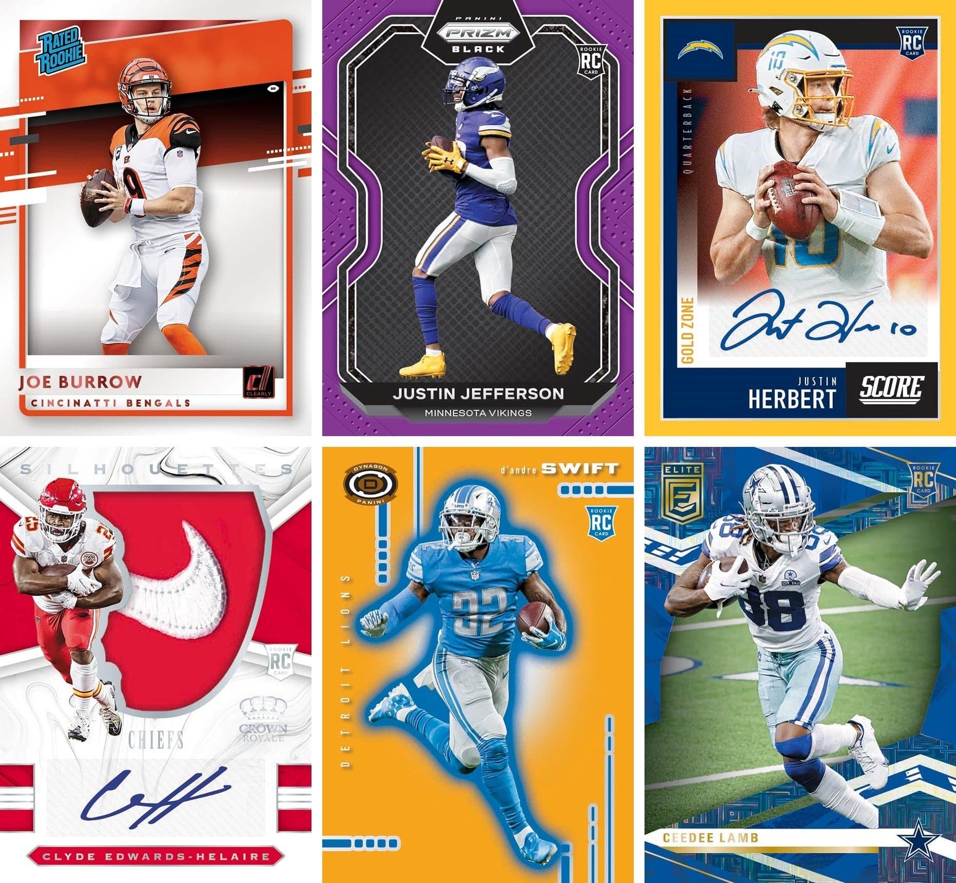 2020 NFL Panini Chronicles Football Trading Card Blaster Box - 40 Cards