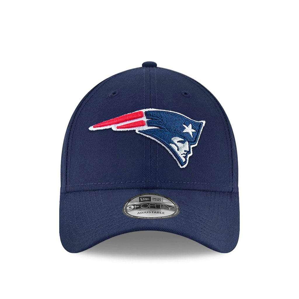 Youths New England Patriots New Era NFL Team 9FORTY Curve Hat - Navy