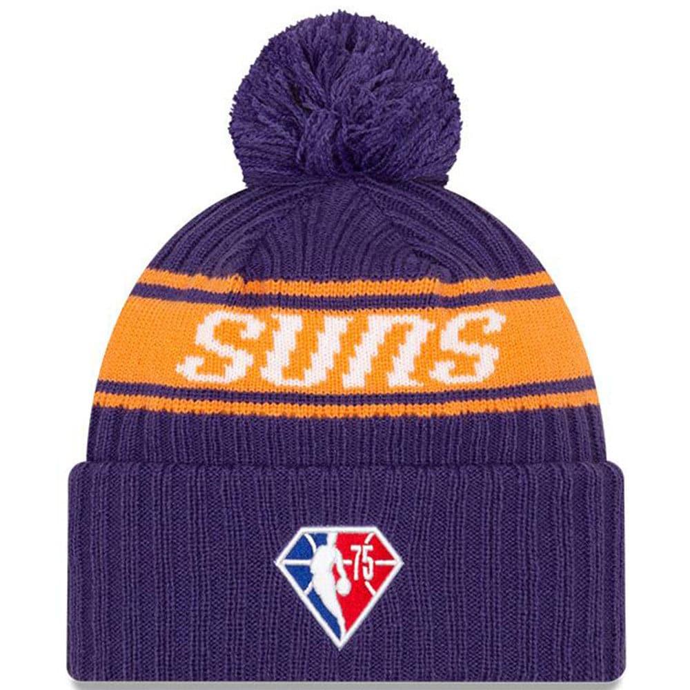 Phoenix Suns New Era NBA 2021 Draft Pom Knit Beanie - Purple