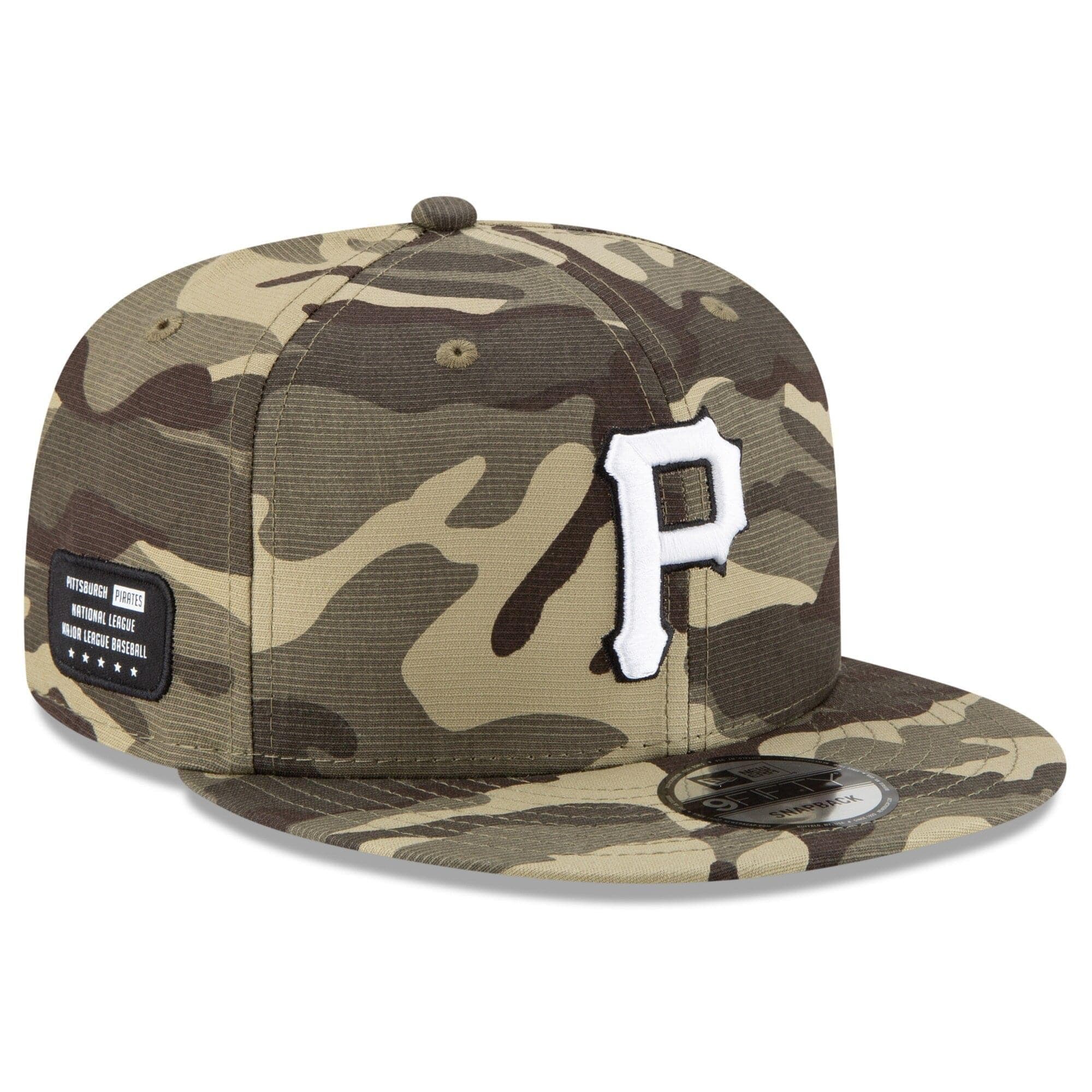 Pittsburgh Pirates New Era MLB 2021 Armed Forces 9FIFTY Snapback Hat - Camo