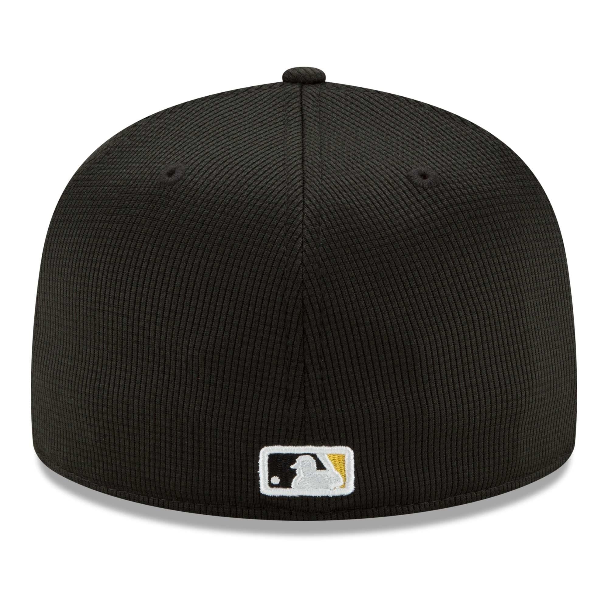 Pittsburgh Pirates New Era MLB Clubhouse 59FIFTY Fitted Hat - Black