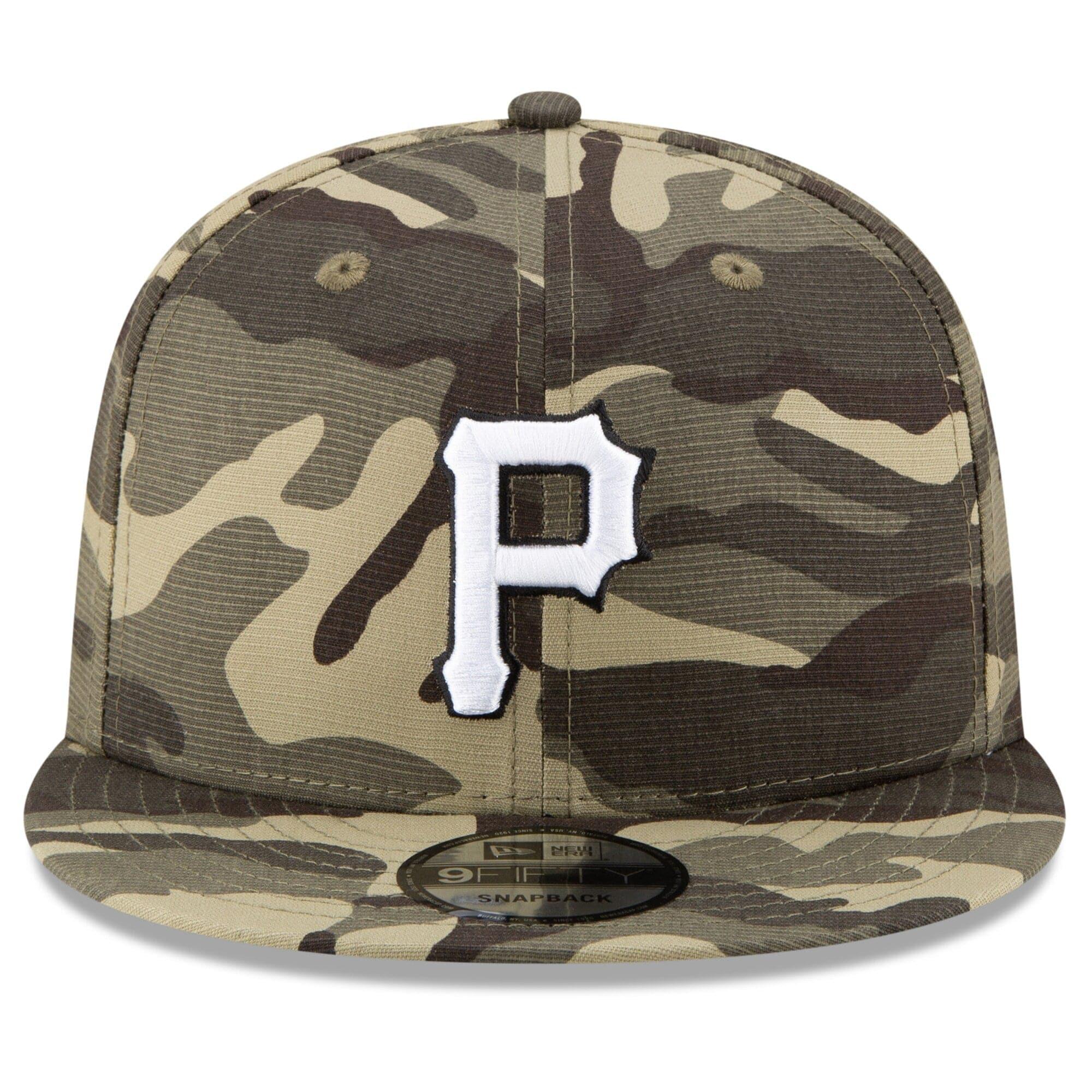 Pittsburgh Pirates New Era MLB 2021 Armed Forces 9FIFTY Snapback Hat - Camo