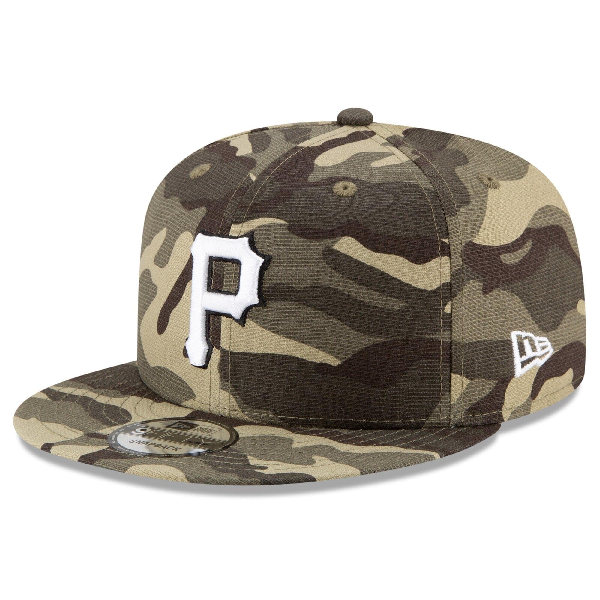 Pittsburgh Pirates New Era MLB 2021 Armed Forces 9FIFTY Snapback Hat - Camo
