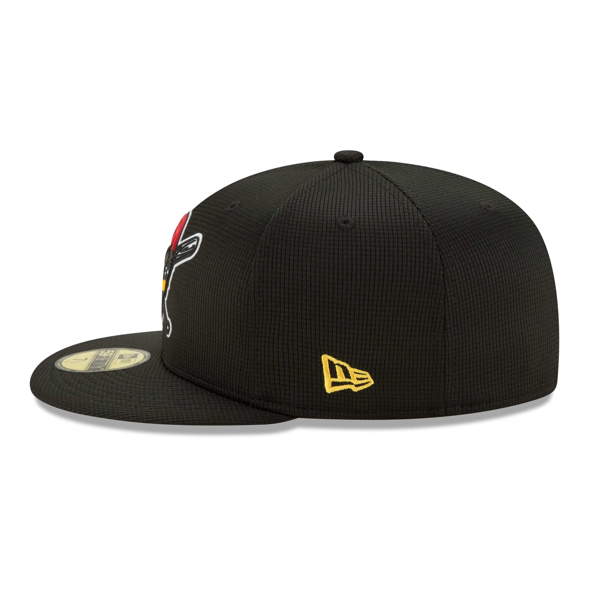 Pittsburgh Pirates New Era MLB Clubhouse 59FIFTY Fitted Hat - Black
