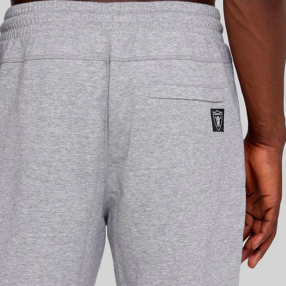 Las Vegas Raiders Majestic NFL Champlain Jogger Pants - Grey Marle
