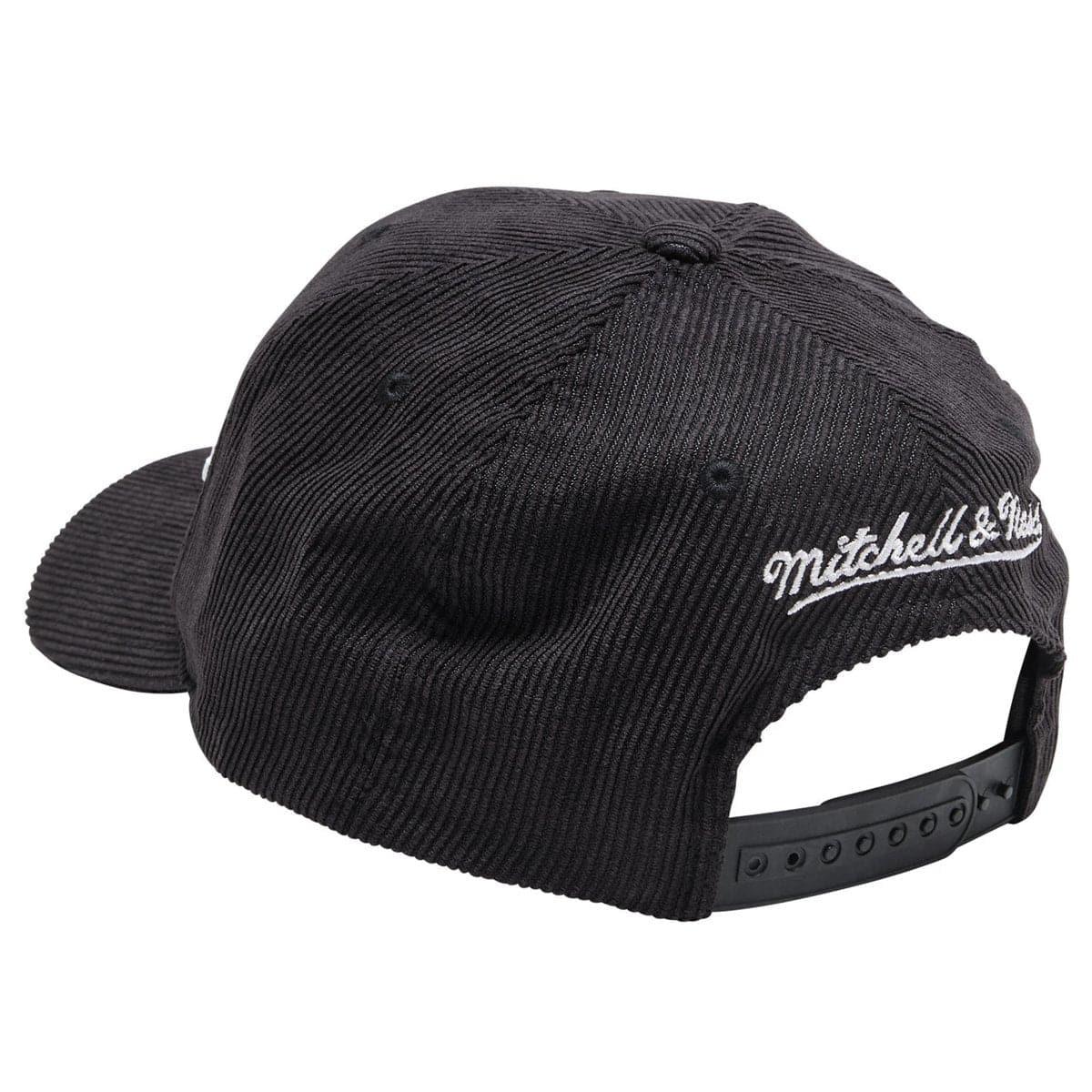 Philadelphia Eagles Mitchell & Ness NFL Montage Pre-Curved Deadstock Snapback Hat - Black