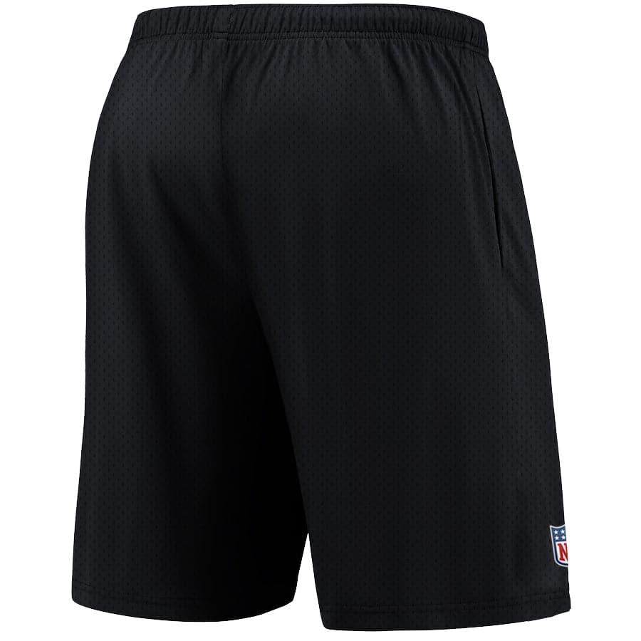 Las Vegas Raiders Majestic NFL Mesh Basic Shorts - Black