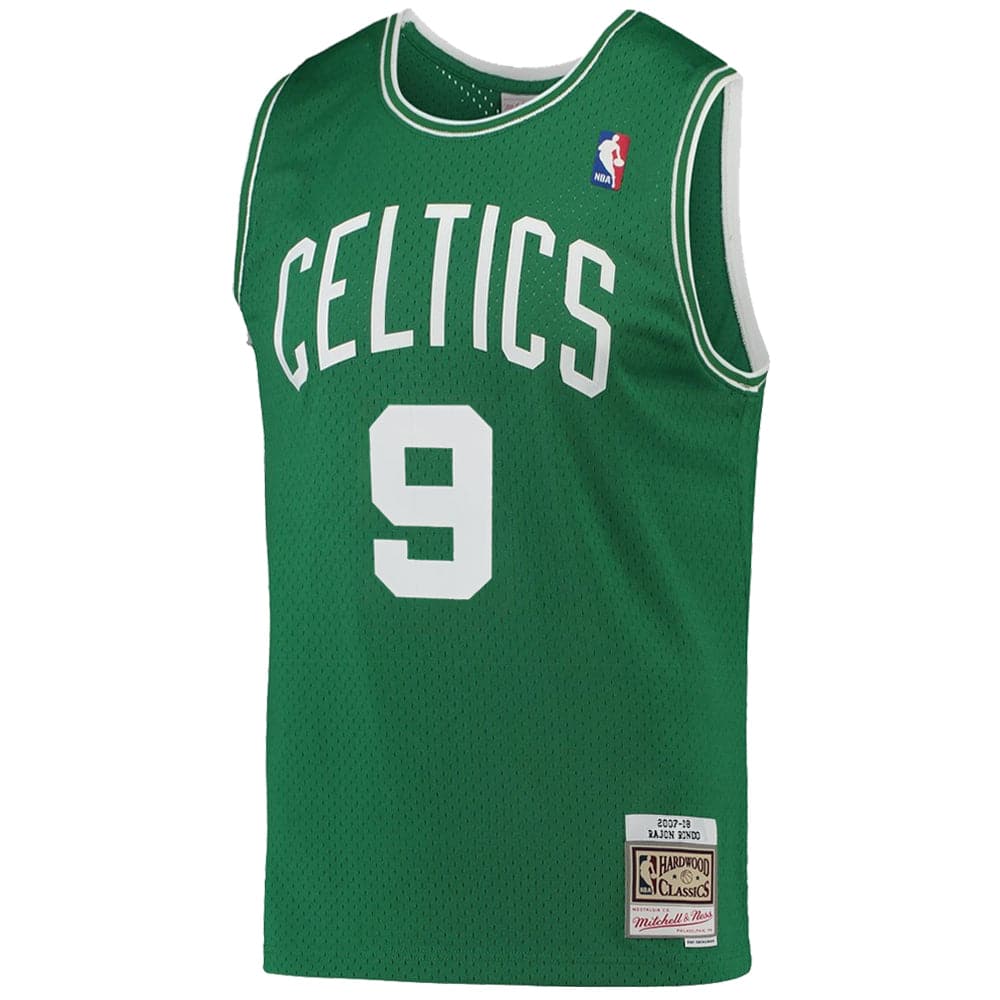 Rajon Rondo Boston Celtics Mitchell & Ness NBA 07-08 Road Swingman Jersey - Green