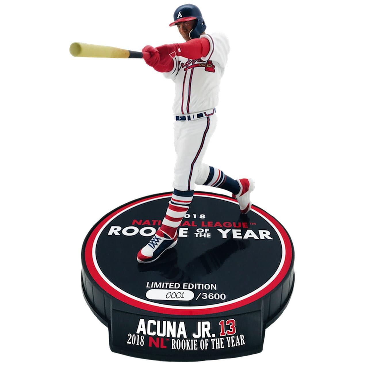 Ronald Acuna Jr Atlanta Braves Imports Dragon MLB 6" Limited Edition Figure