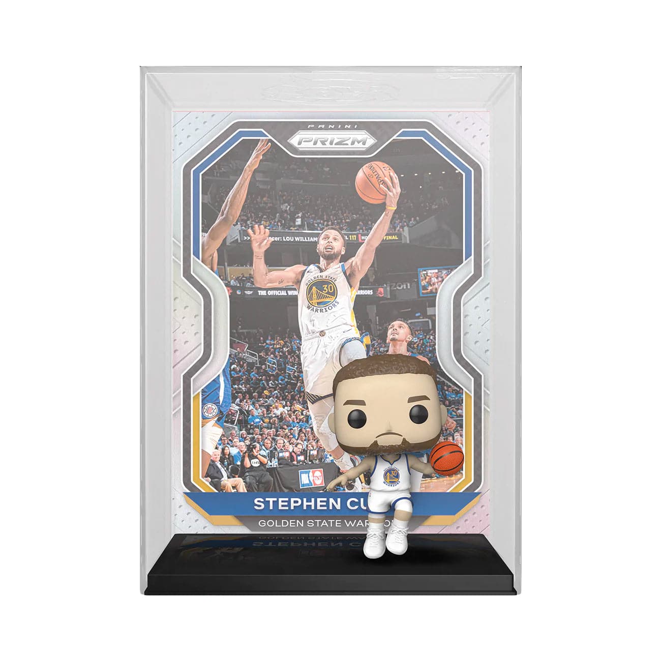 Steph Curry Golden State Warriors Funko NBA Prizm Trading Card Figure