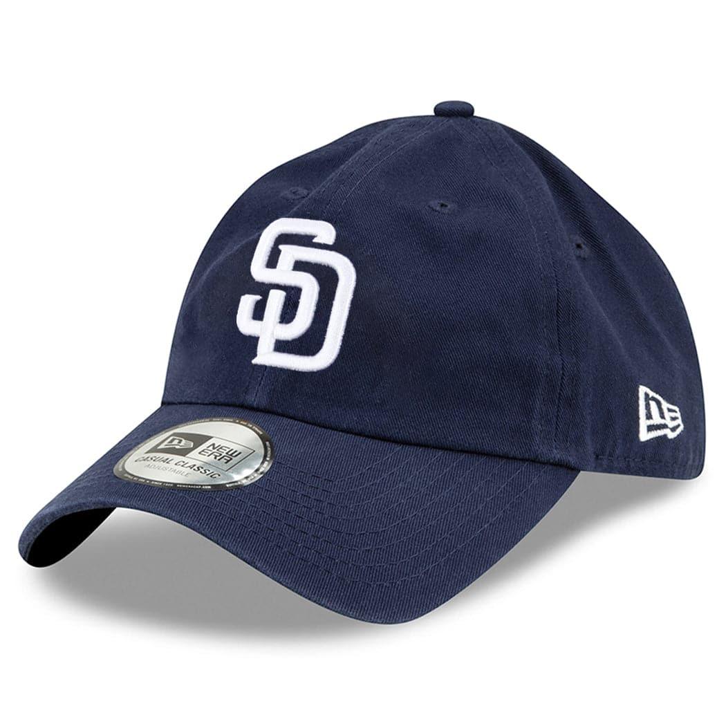 San Diego Padres New Era MLB Team Casual Classic Curve Hat - Navy